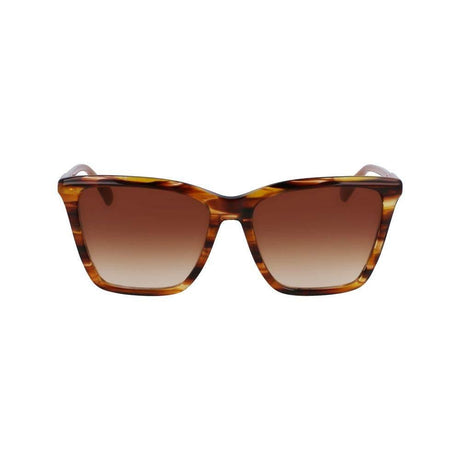 Longchamp Brown Acetate Sunglasses - Hilstor