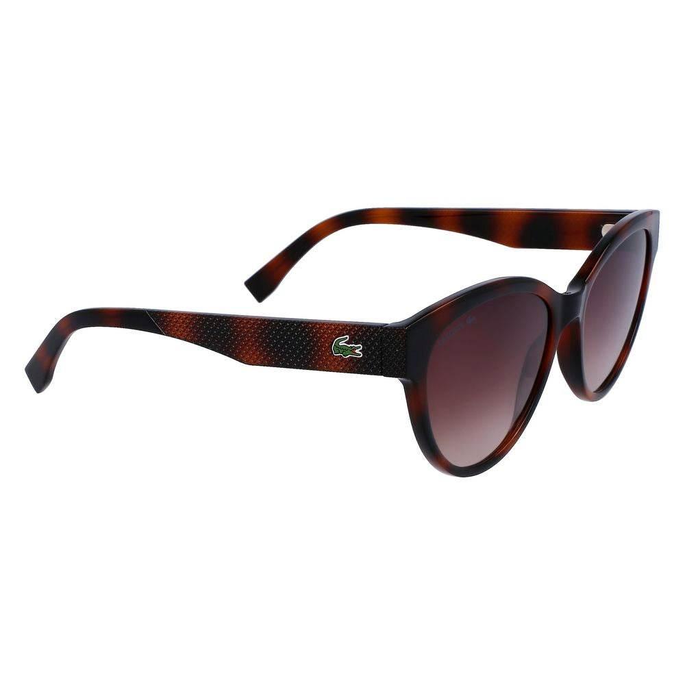 Lacoste Brown Injected Sunglasses - Hilstor
