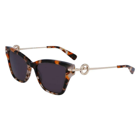 Longchamp Brown Acetate Sunglasses - Hilstor