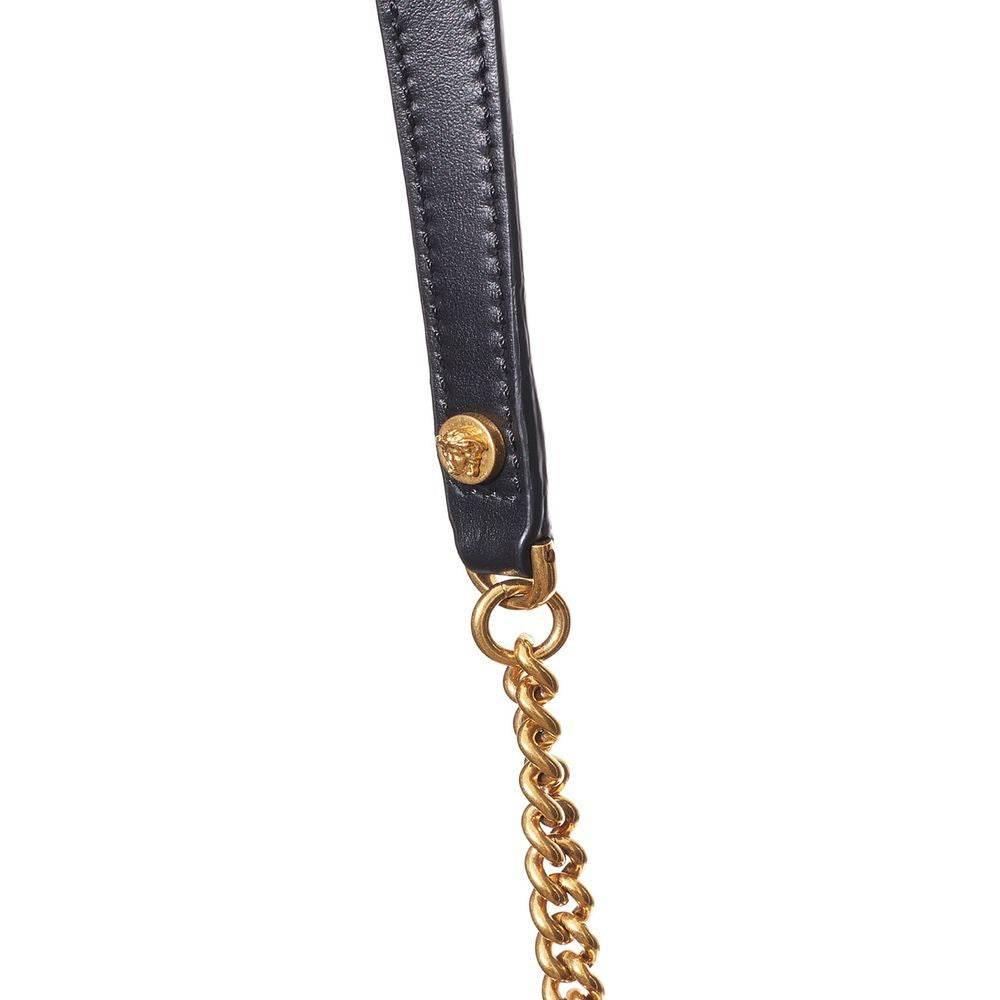 Elegant Contrast Leather Handbag - Hilstor