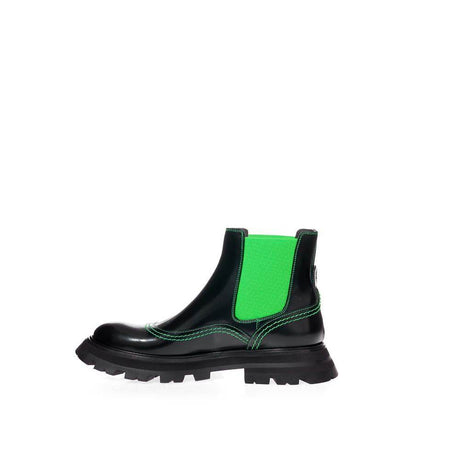 Alexander McQueen Elevate Your Style with Exquisite Multicolor Leather Boots - Hilstor