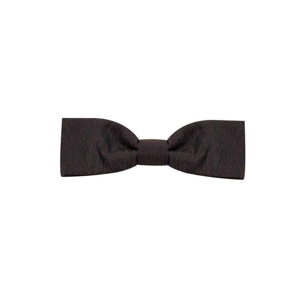 Dolce & Gabbana Brown Silk Ties & Bowty - Hilstor