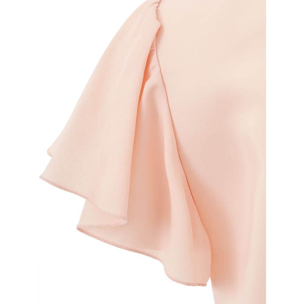 Lardini Elegant Pink Acetate Dress - Hilstor