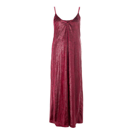 Elegant Bordeaux Polyester Dress by Lardini - Hilstor