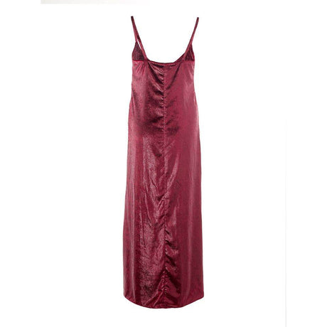 Elegant Bordeaux Polyester Dress by Lardini - Hilstor