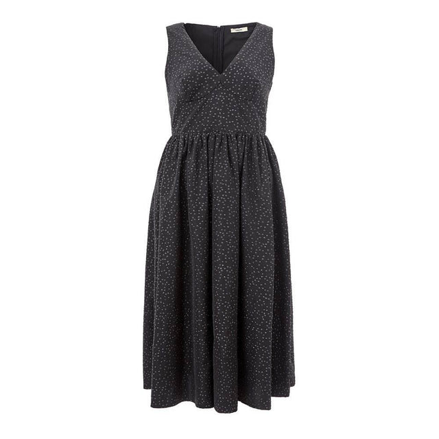 Lardini Elegant Black Polyethylene Dress - Hilstor