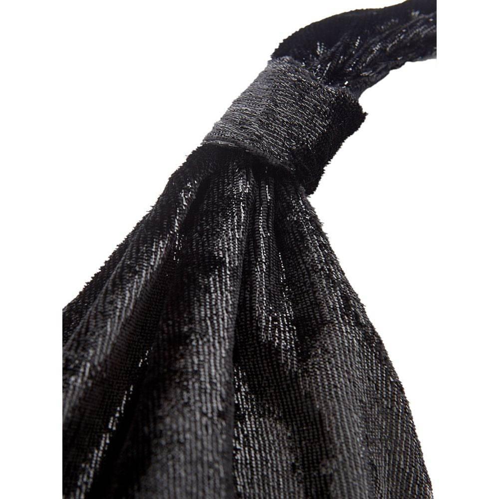 Lardini Elegant Polyester Black Dress - Hilstor