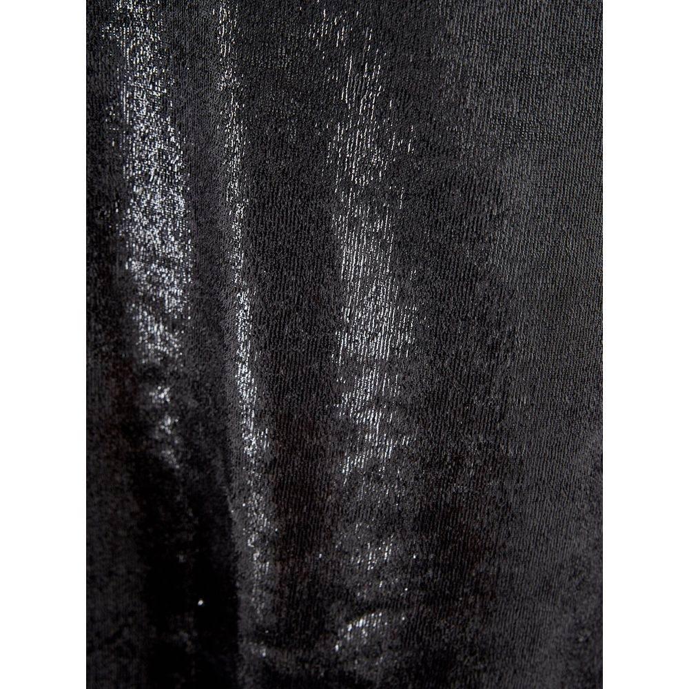 Lardini Elegant Polyester Black Dress - Hilstor