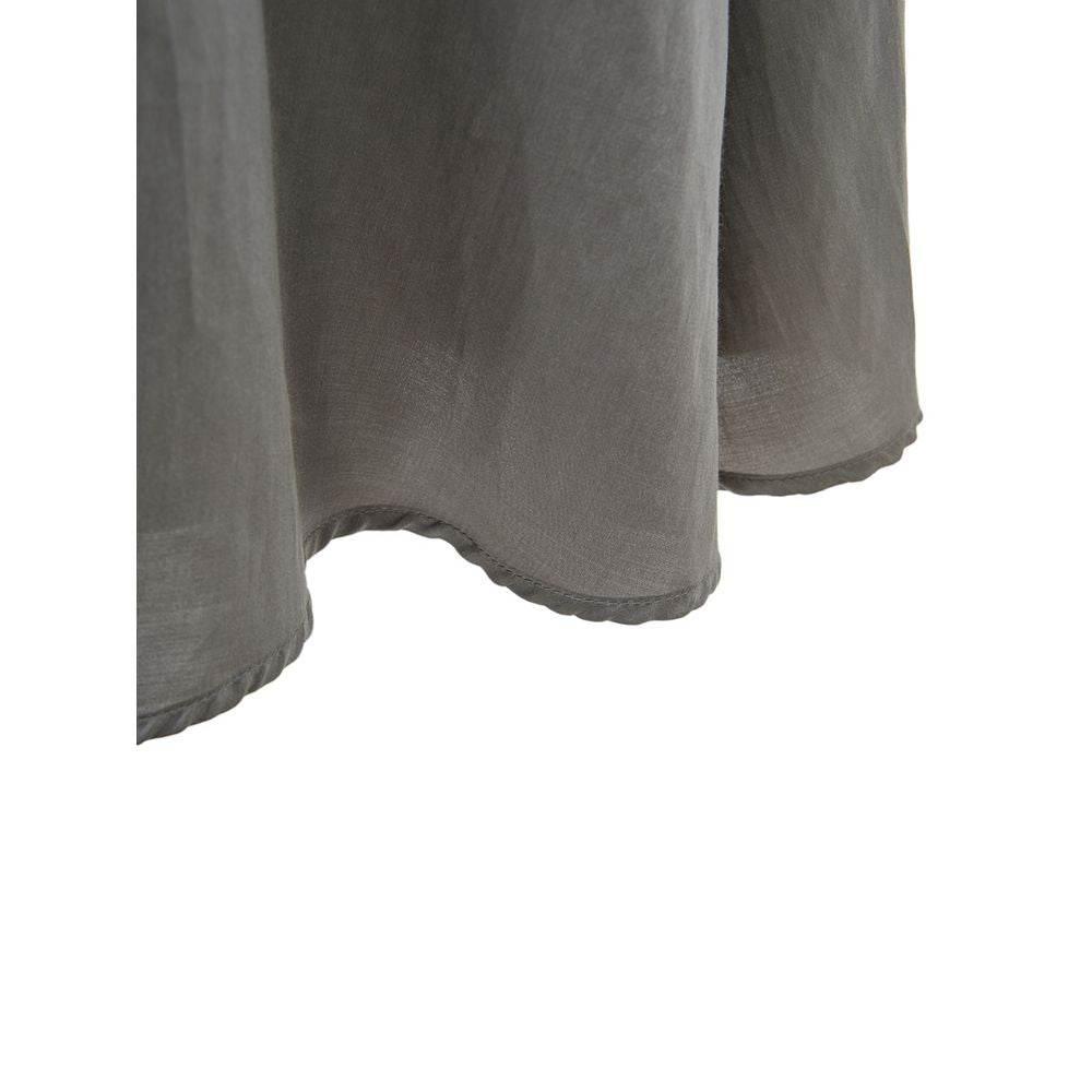 Lardini Elegant Silk Gray Dress - Timeless Elegance - Hilstor