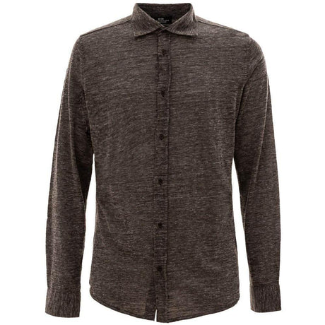 Corneliani Gray Wool Shirt - Hilstor
