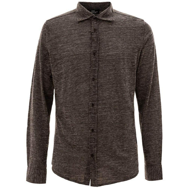 Corneliani Gray Wool Shirt - Hilstor