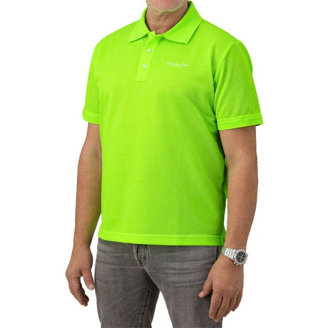Dior Green Cotton Polo Shirt - Hilstor