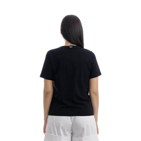 Herno Black Cotton Tops & T-Shirt - Hilstor
