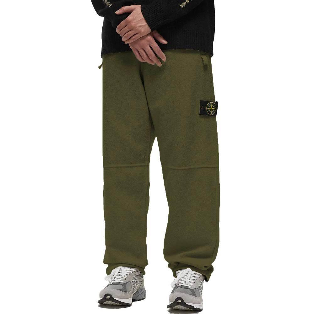 Stone Island Green Cotton Jeans & Pant - Hilstor