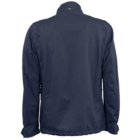 Herno Blue Cotton Jacket - Hilstor