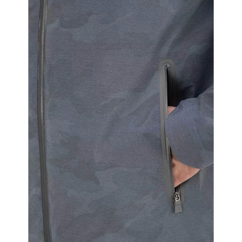 Herno Blue Nylon Men Jacket - Hilstor