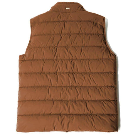 Herno Brown Nylon Vest - Hilstor