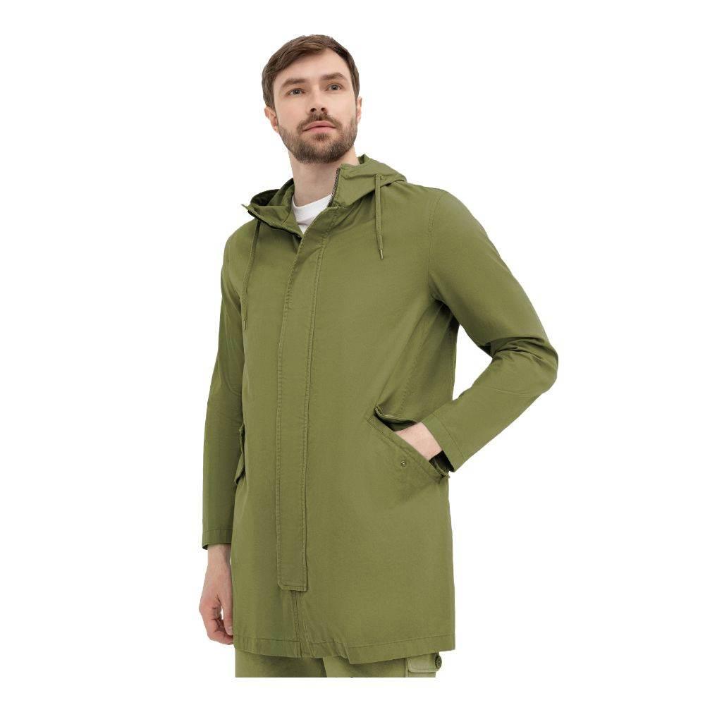Herno Green Cotton Men's Jacket - Hilstor