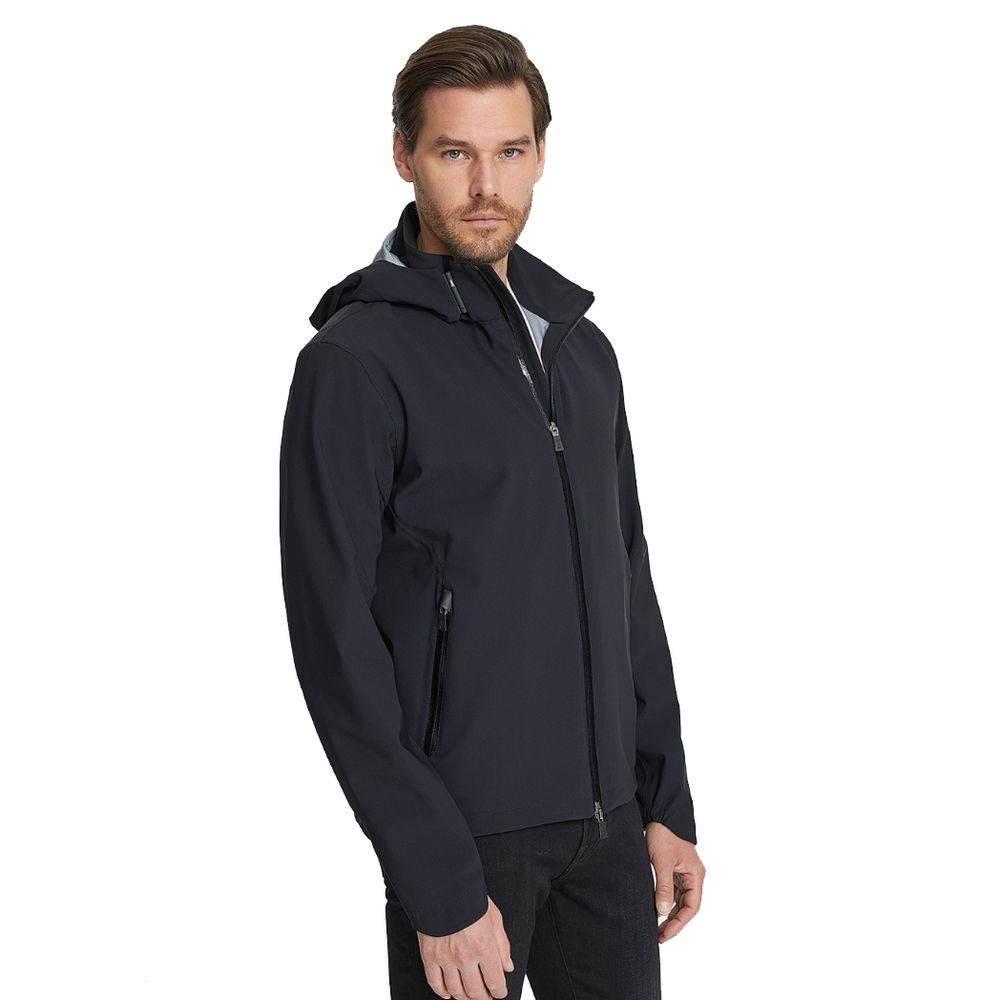 Herno Black Nylon Men Jacket - Hilstor
