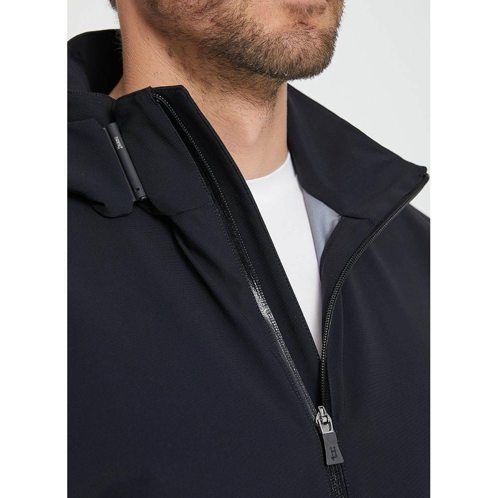 Herno Black Nylon Men Jacket - Hilstor