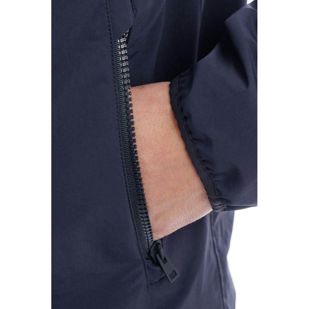 Herno Blue Nylon Men Jacket - Hilstor