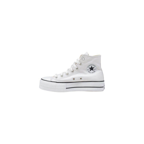 Converse White Polyester Sneaker - Hilstor