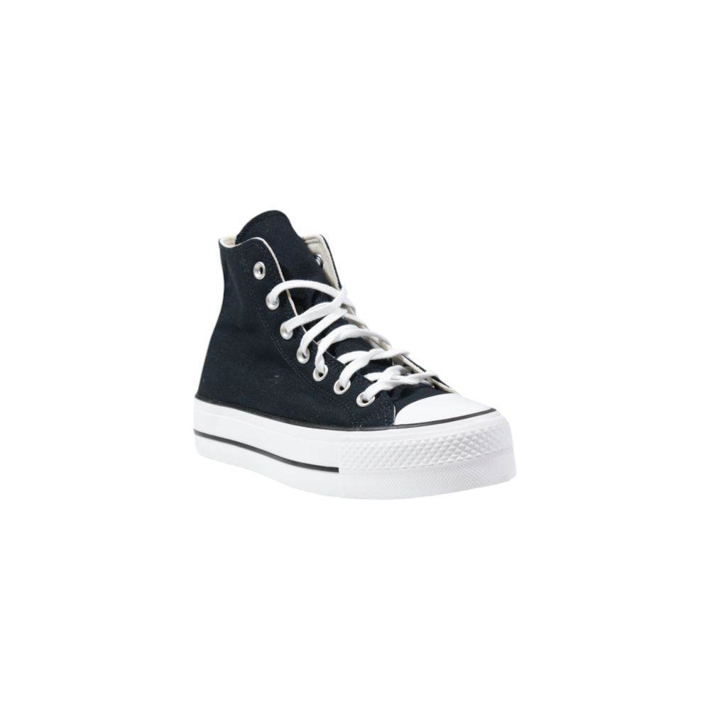 Converse Black Polyester Sneaker - Hilstor