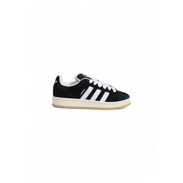 Adidas Black Suede Leather Sneaker - Hilstor