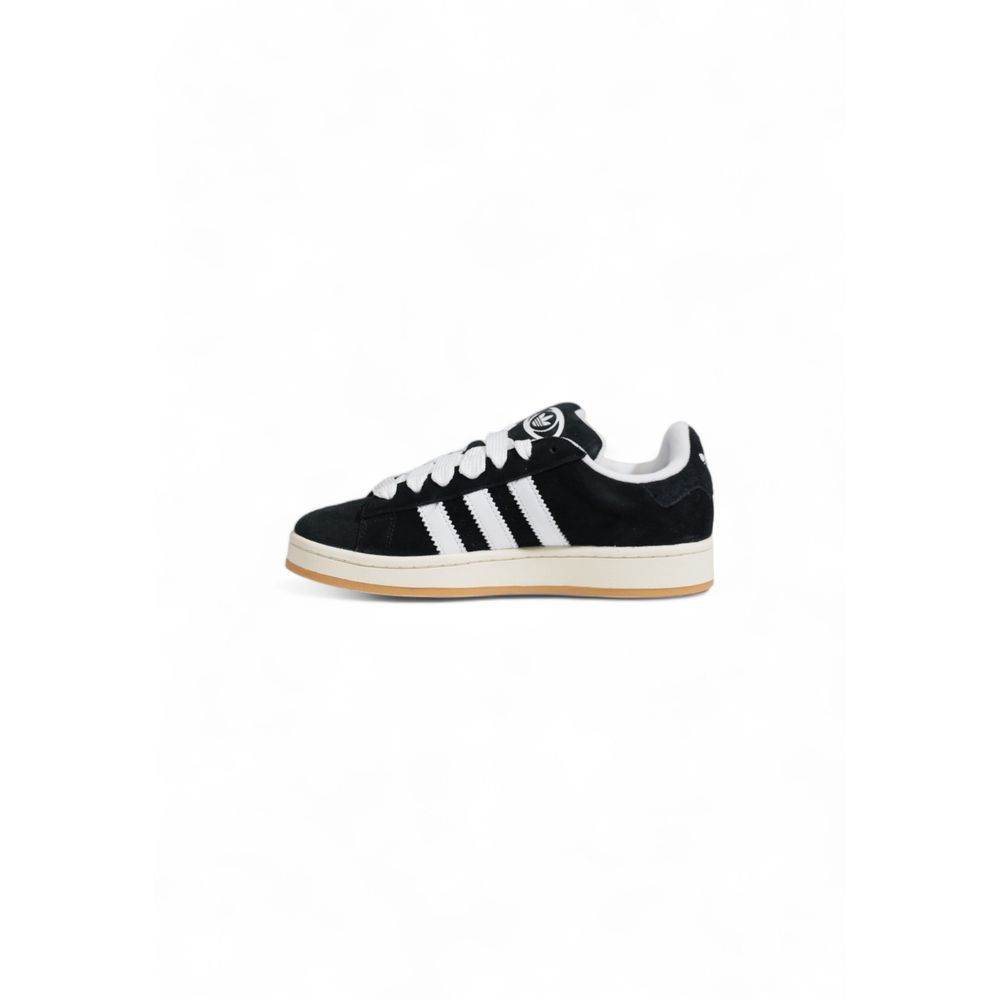 Adidas Black Suede Leather Sneaker - Hilstor
