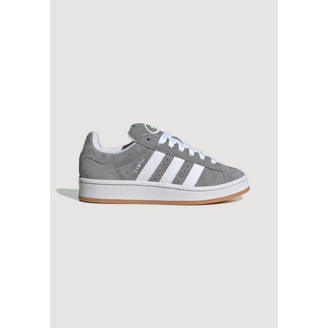 Adidas Gray Leather Sneaker - Hilstor
