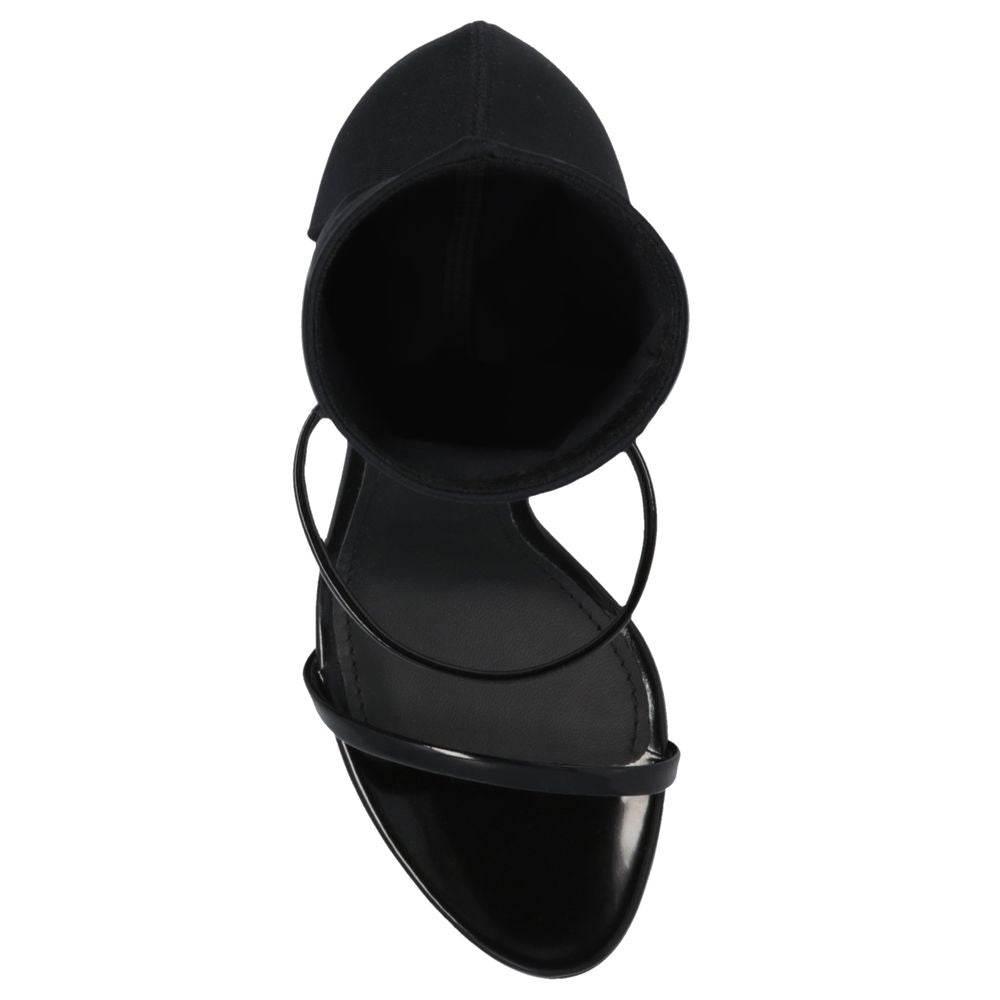 Dolce & Gabbana Black Nylon Sandal - Hilstor