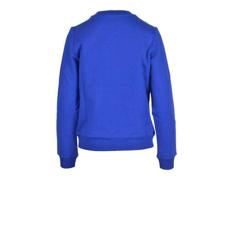 Love Moschino Blue Cotton Sweater - Hilstor