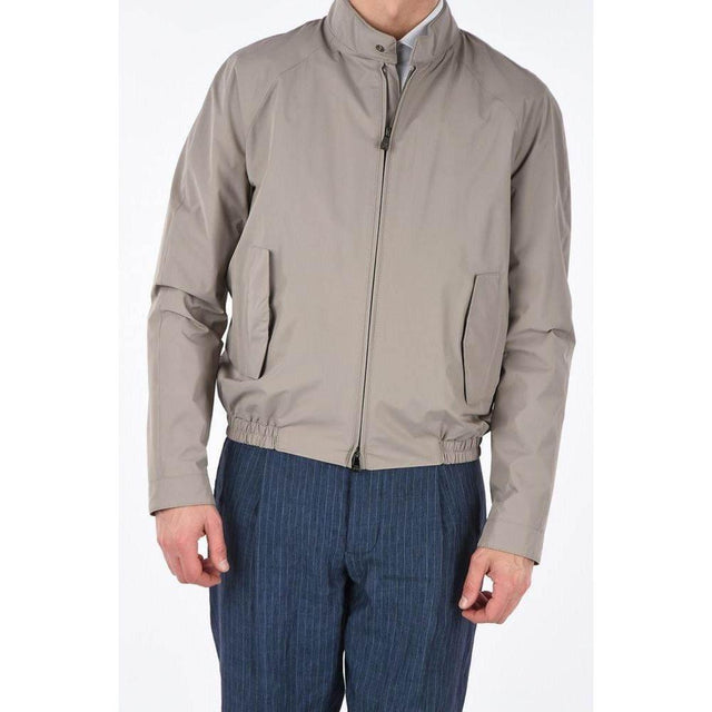 Corneliani Beige Polyester Jacket - Hilstor
