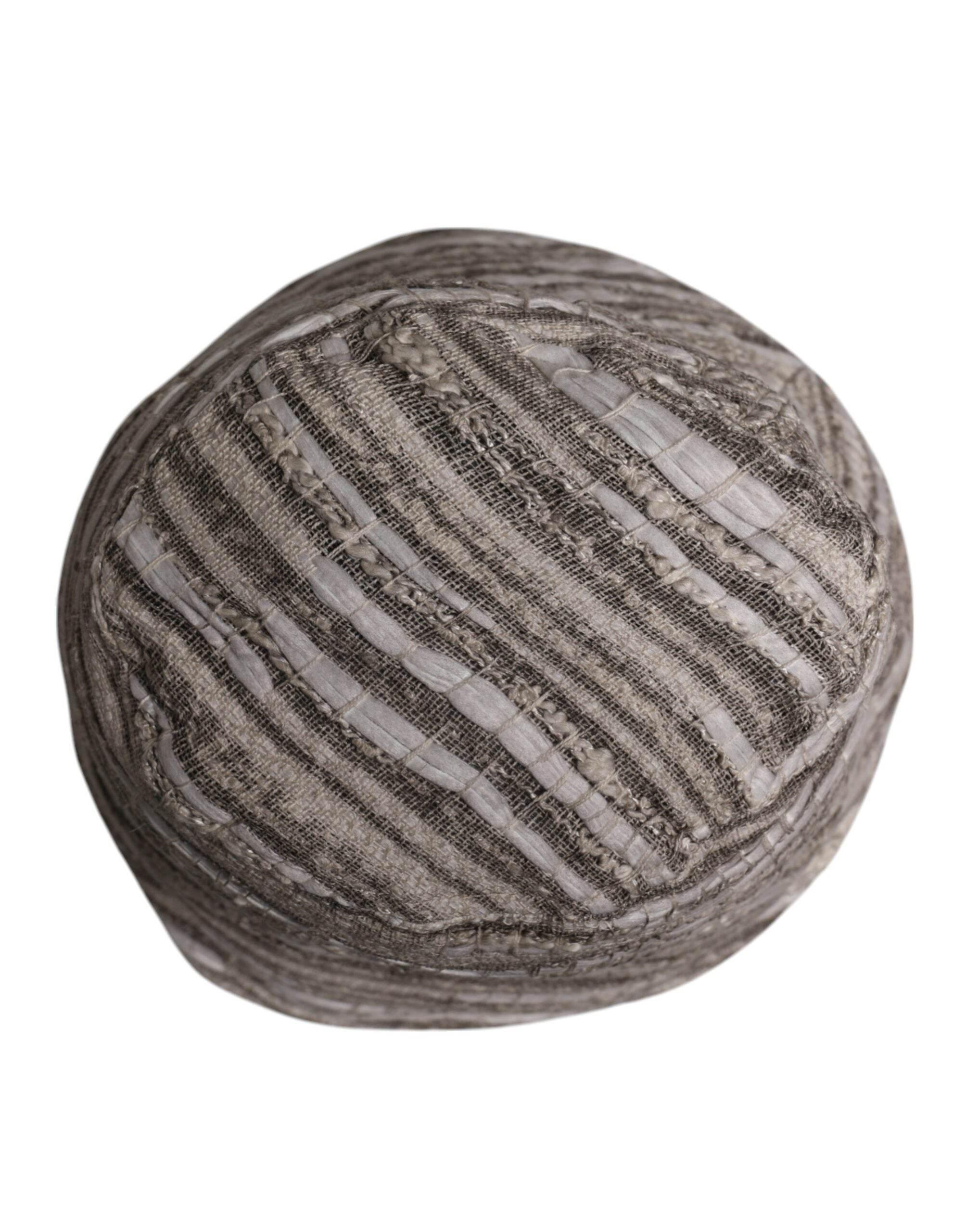 Dolce & Gabbana Multicolor Stripes Cotton Bucket Cap - Hilstor