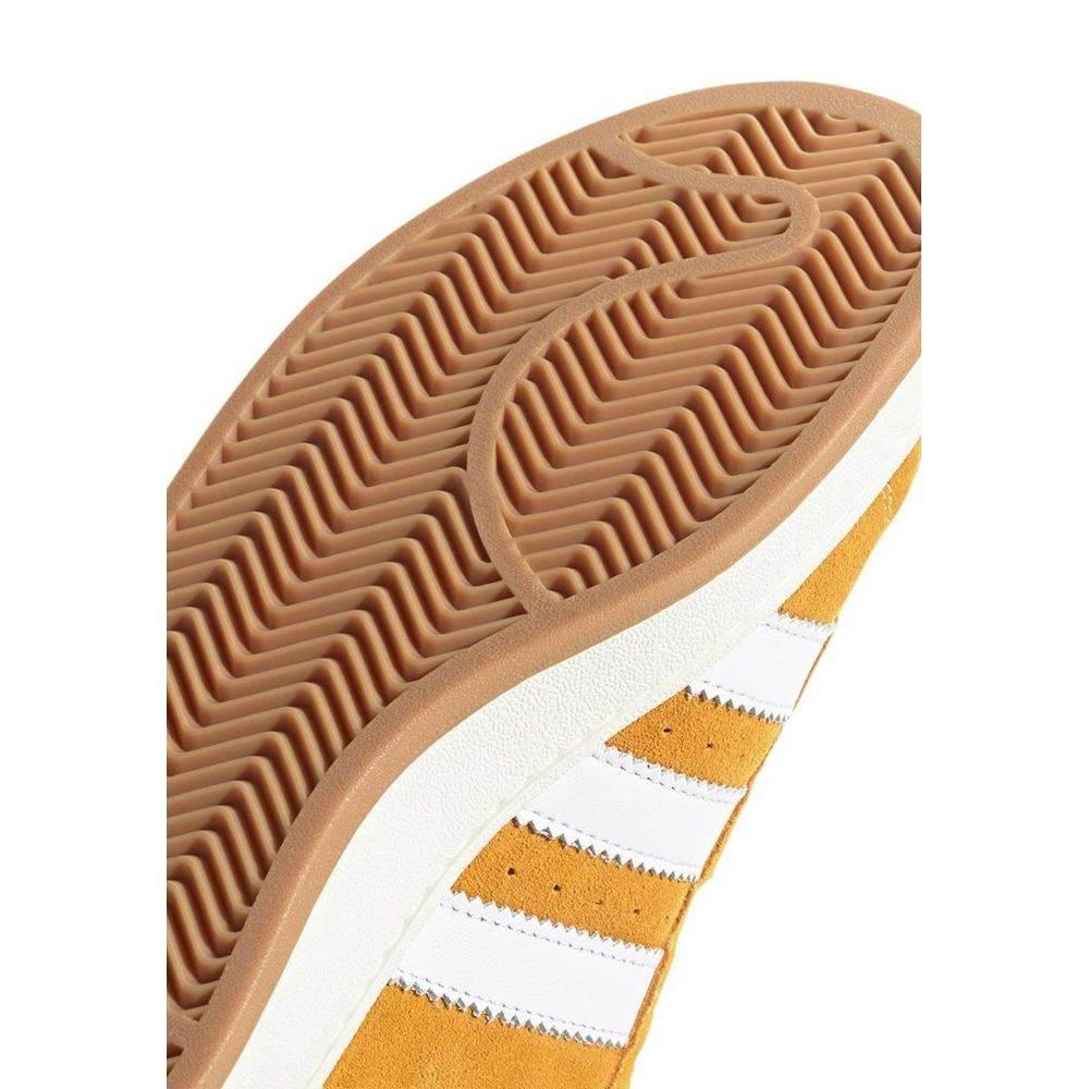 Adidas Orange Suede Leather Sneaker - Hilstor