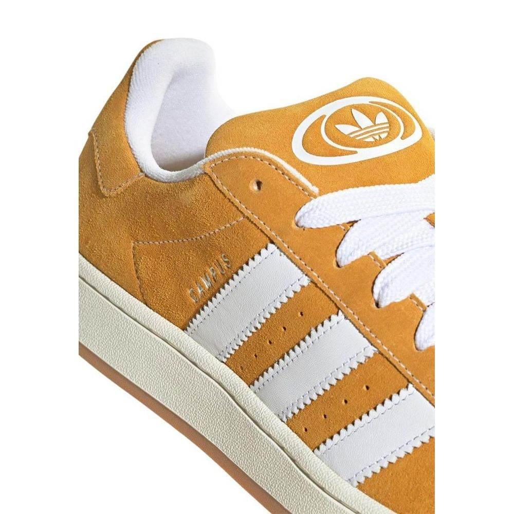 Adidas Orange Suede Leather Sneaker - Hilstor