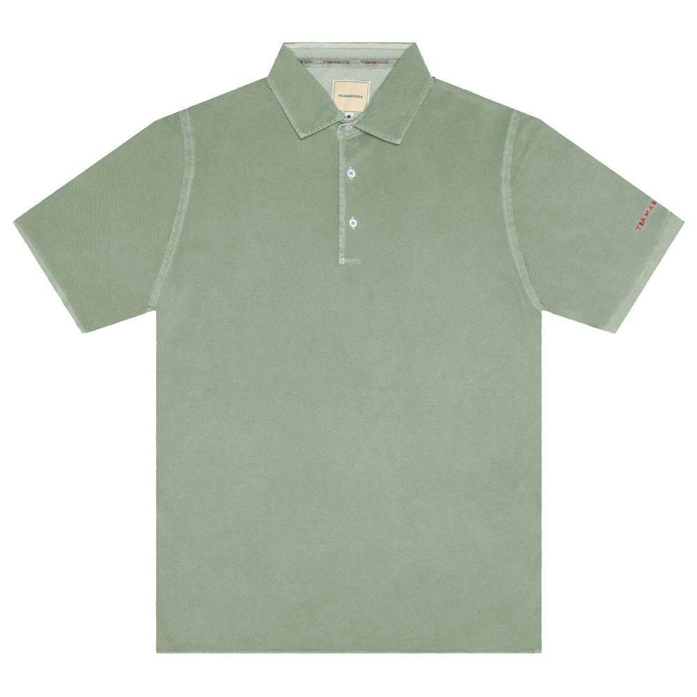 Tramarossa Green Cotton Polo Shirt - Hilstor