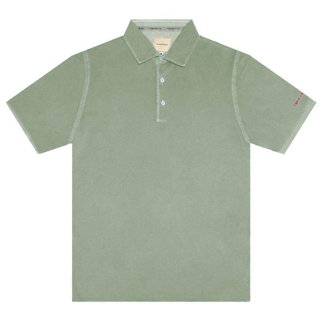 Tramarossa Green Cotton Polo Shirt - Hilstor