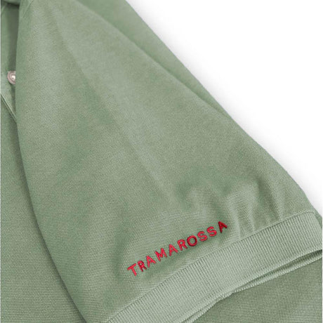 Tramarossa Green Cotton Polo Shirt - Hilstor