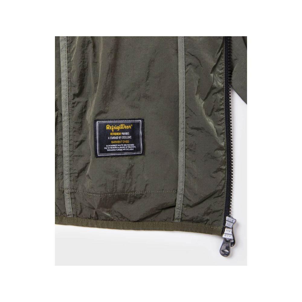 Refrigiwear Green Polyamide Men's Summer Jacket - Hilstor