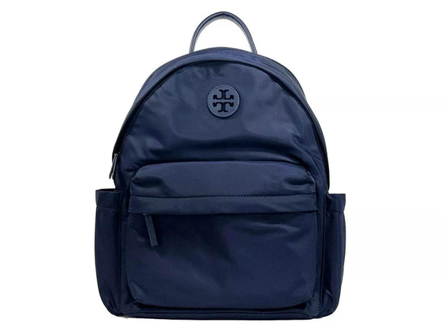 Tory Burch Navy Ella Nylon Backpack Bag 88368 - Hilstor