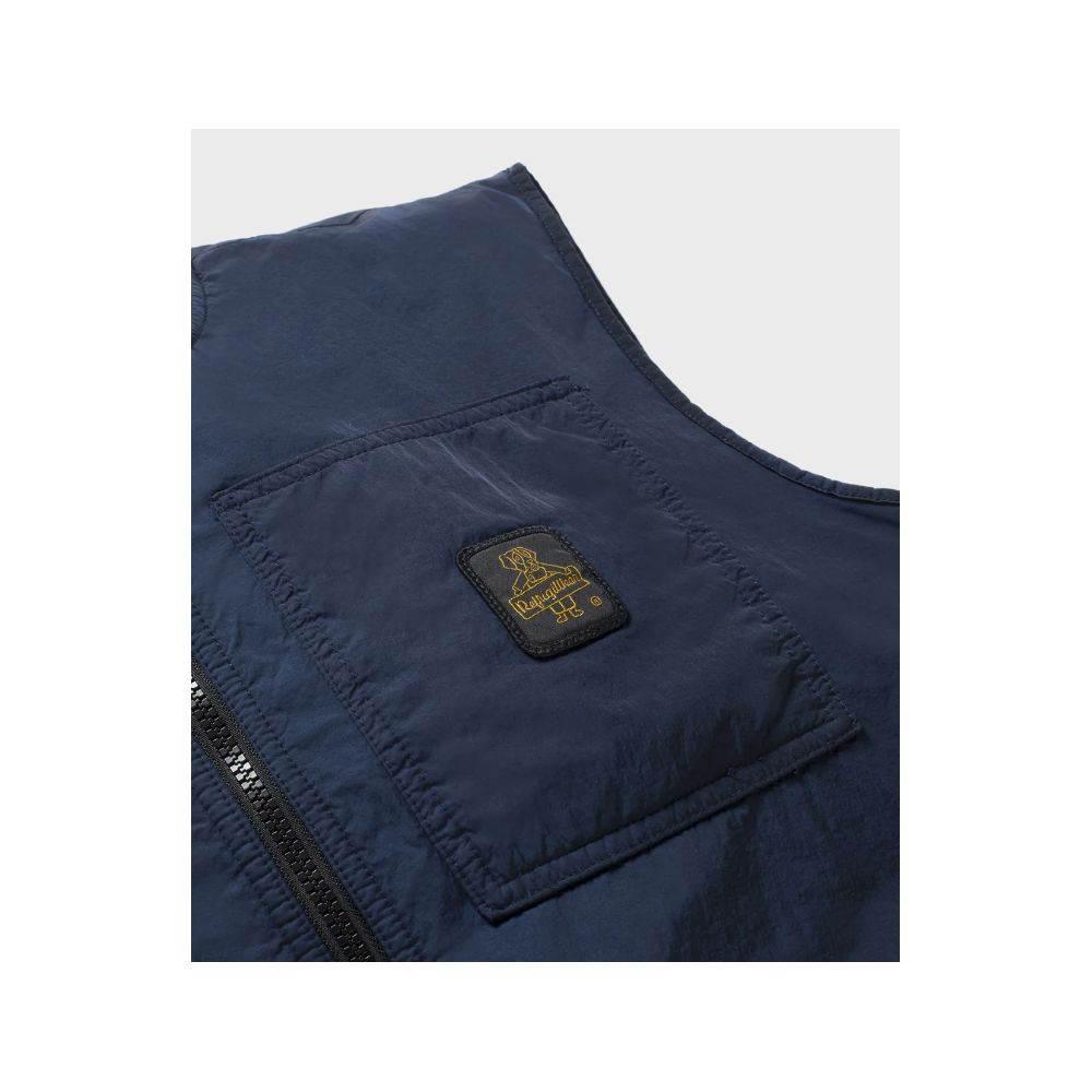 Refrigiwear Blue Polyamide Men Vest - Hilstor