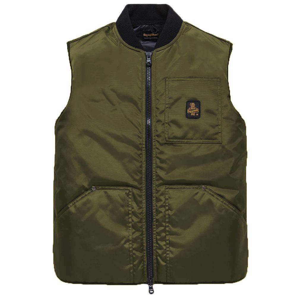 Refrigiwear Green Polyamide Men Jacket - Hilstor
