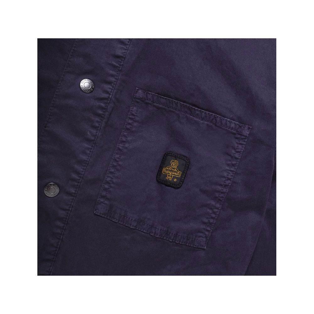 Refrigiwear Blue Cotton Men's Jacket - Hilstor