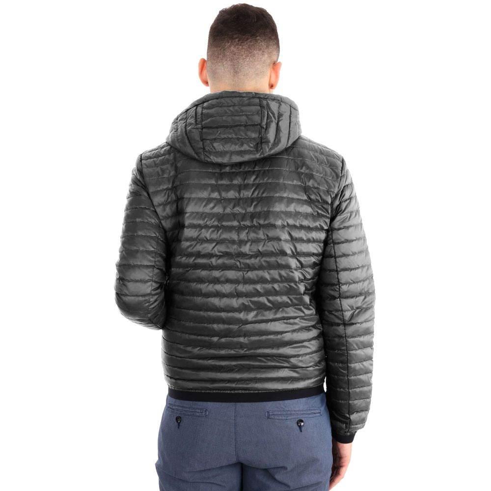 Refrigiwear Gray Nylon Men Jacket - Hilstor