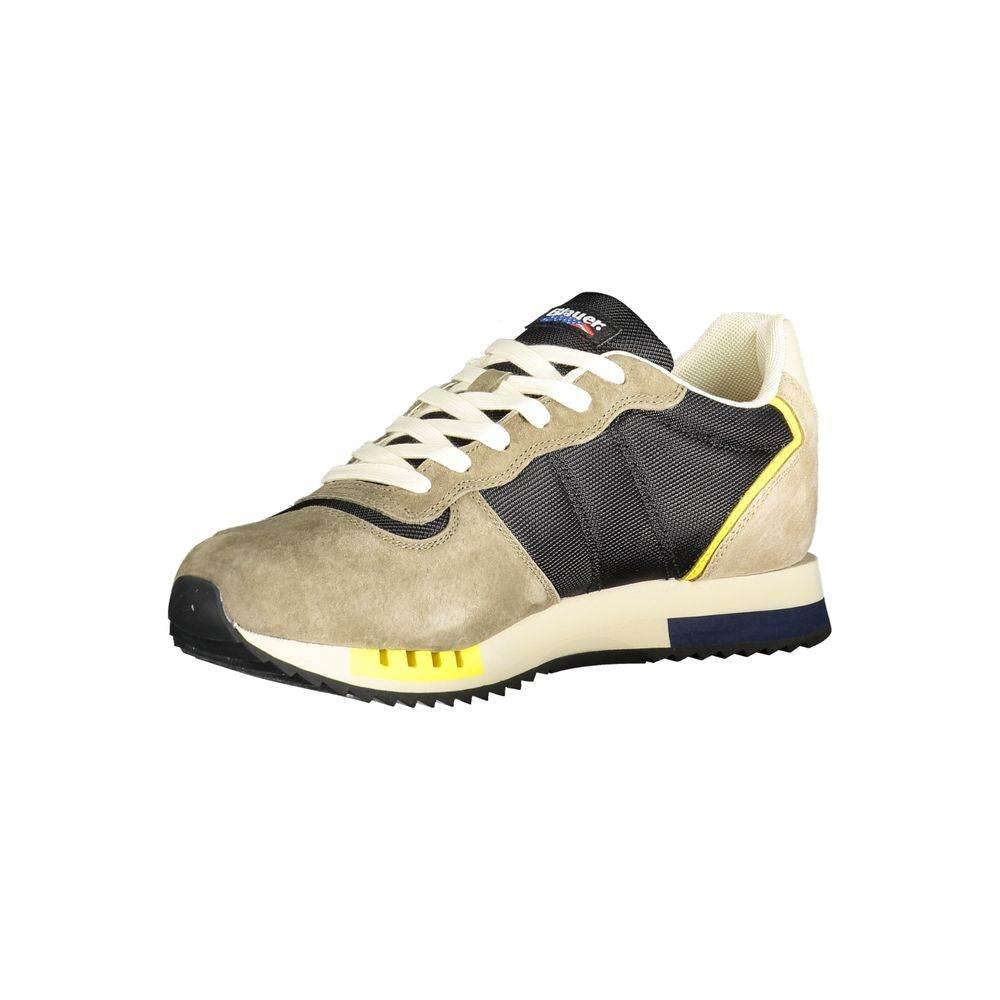 Blauer Green Polyester Sneaker - Hilstor