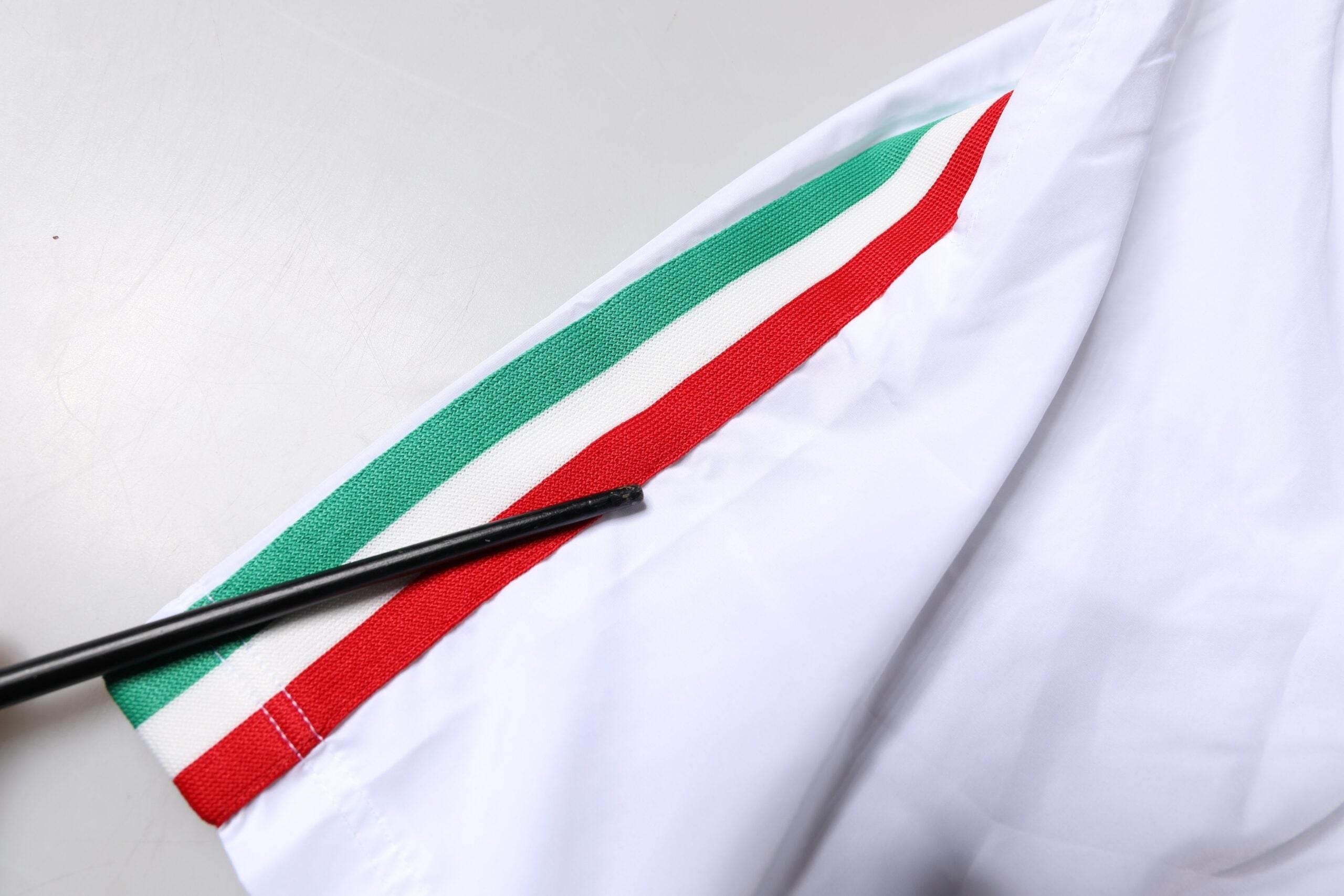 Dolce & Gabbana White Stripes Beachwear Shorts 2 Pc Swimwear - Hilstor