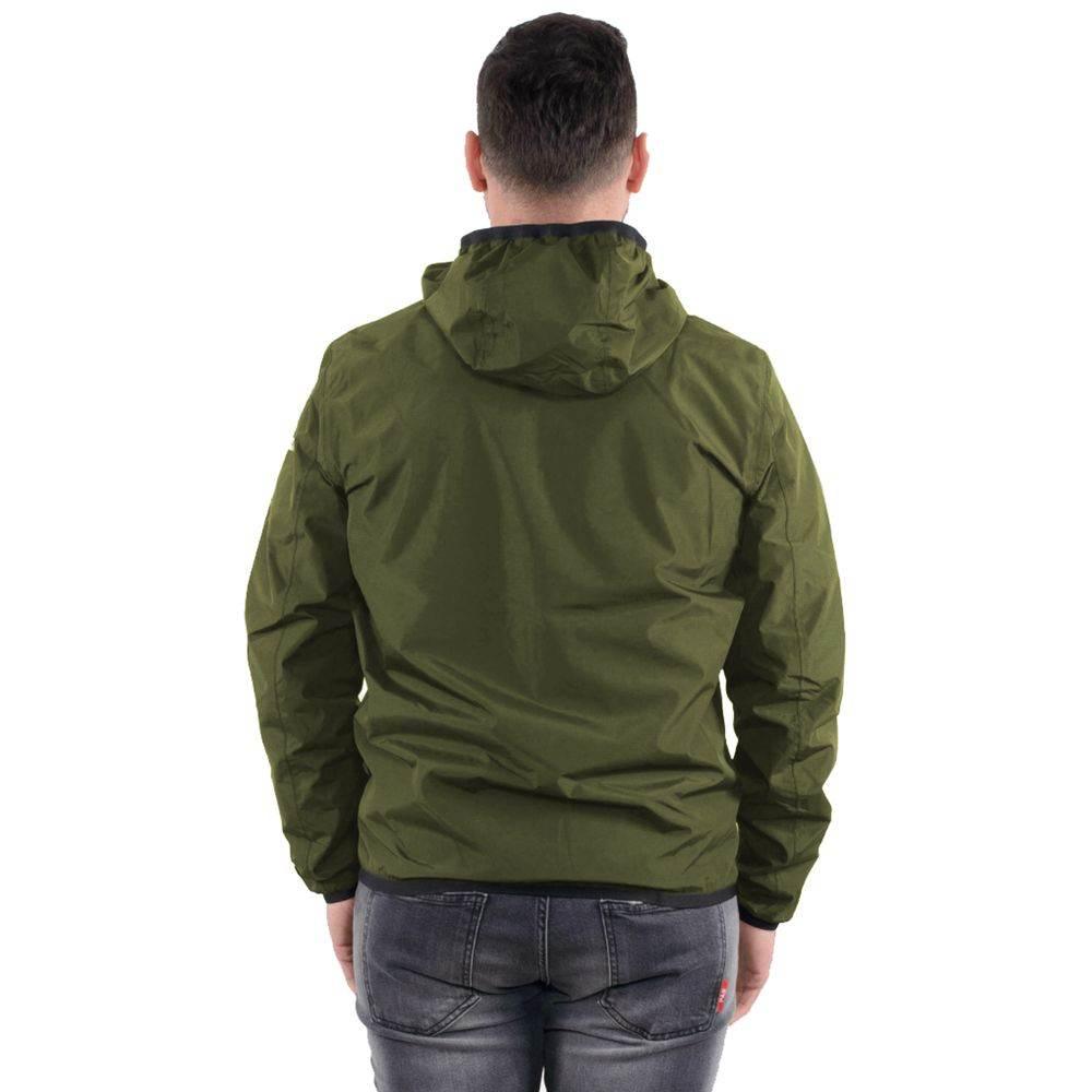 Refrigiwear Green Nylon Men's Reversible Jacket - Hilstor
