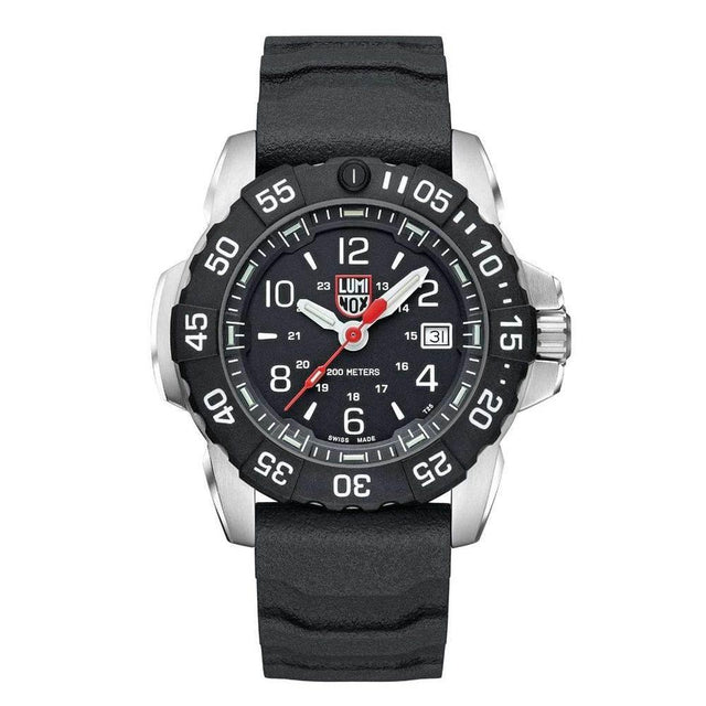 Luminox Black Rubber Watch - Hilstor