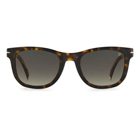 David Beckham Brown Acetate Sunglasses - Hilstor